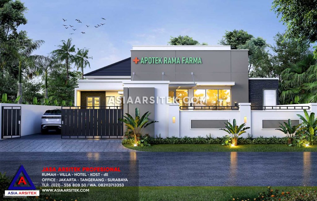 Jasa Arsitek Desain Rumah Sakit Klinik Apotek Cinambo Bandung