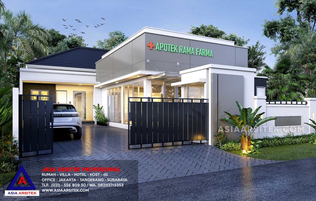 Jasa Arsitek Desain Rumah Sakit Klinik Apotek Cinambo Bandung