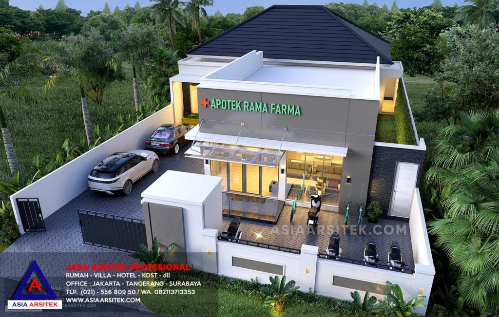 Jasa Arsitek Desain Rumah Sakit Klinik Apotek Cinambo Bandung