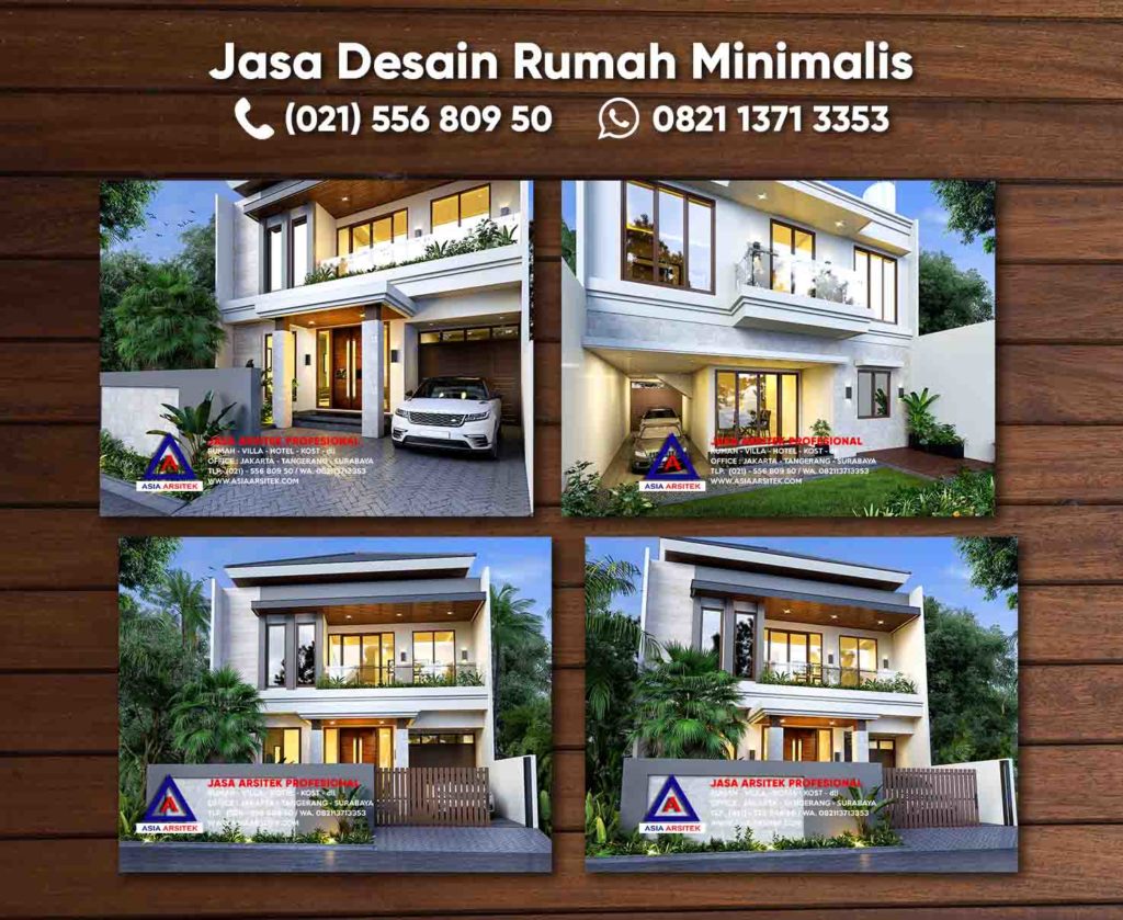 Jasa Desain Gambar Rumah 2 Lantai Minimalis Cikupa Tangerang