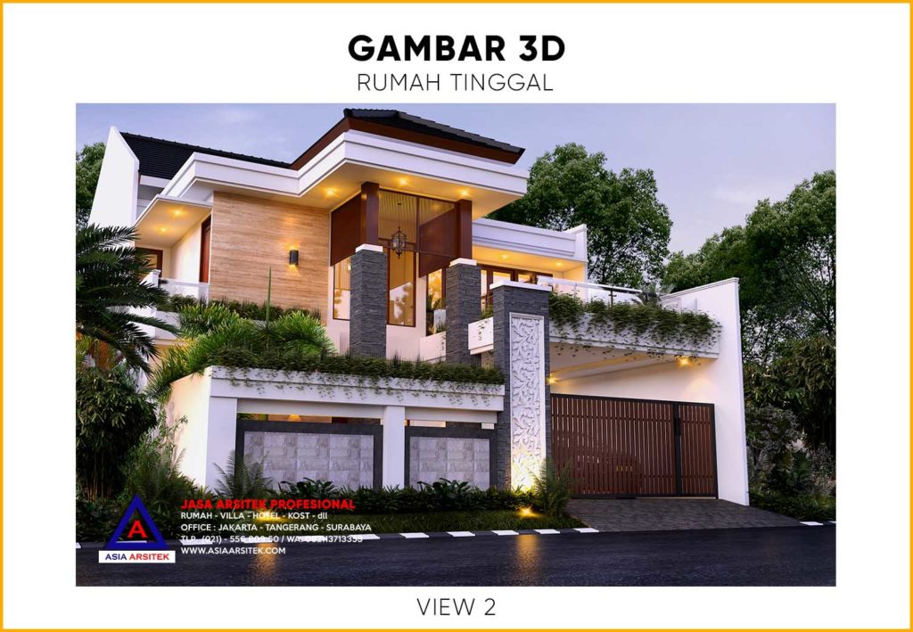 Rincian Biaya Bangun Renovasi Rumah Ukuran 23x12 Tropis 2020 2021