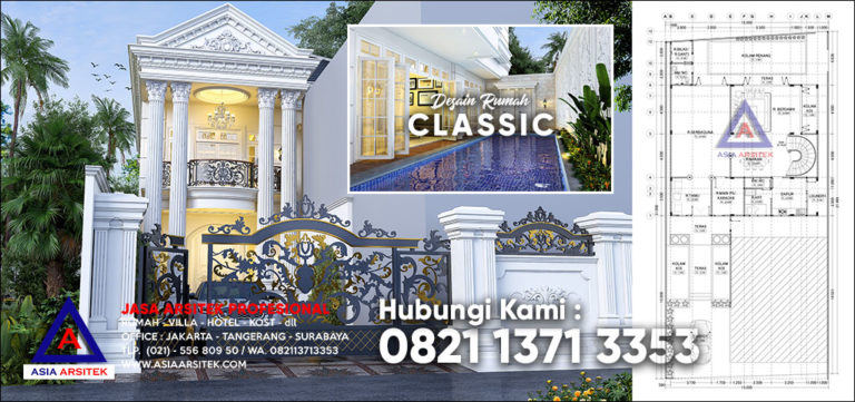 Jasa Arsitek Rumah Mewah Klasik Modern Di Bojonggede Bogor Jawa Barat