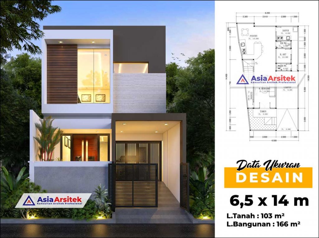 Jasa Arsitek Desain Gambar Rumah Tinggal Minimalis 2 Lantai Di Mampang Prapatan Jakarta Selatan