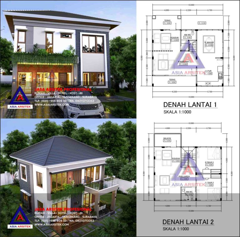 Jasa Arsitek Desain Villa Mewah Private House Di Ciampea Bogor Jawa Barat