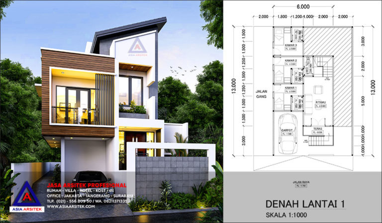 Jasa Desain Rumah Minimalis Modern Di Ciracas Jakarta Timur