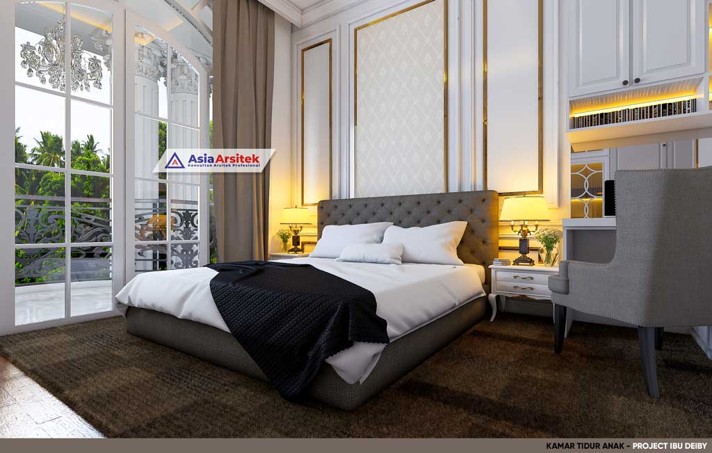 Desain Interior Jasa Arsitek Desain Rumah Klasik Hook Di Citra Land Manado Sulawesi Utara