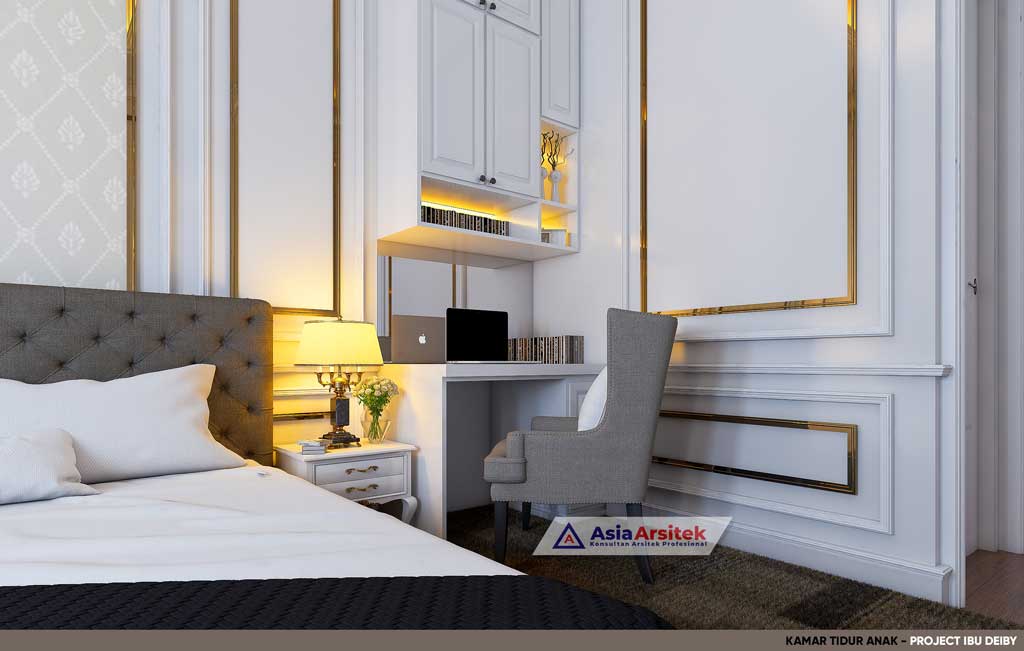 Desain Interior Jasa Arsitek Desain Rumah Klasik Hook Di Citra Land Manado Sulawesi Utara