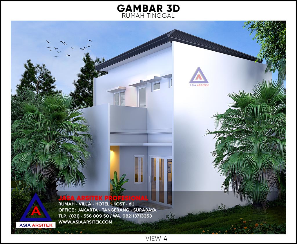 Estimasi Biaya Bangun Rumah Minimalis 2 lantai 2020 2021