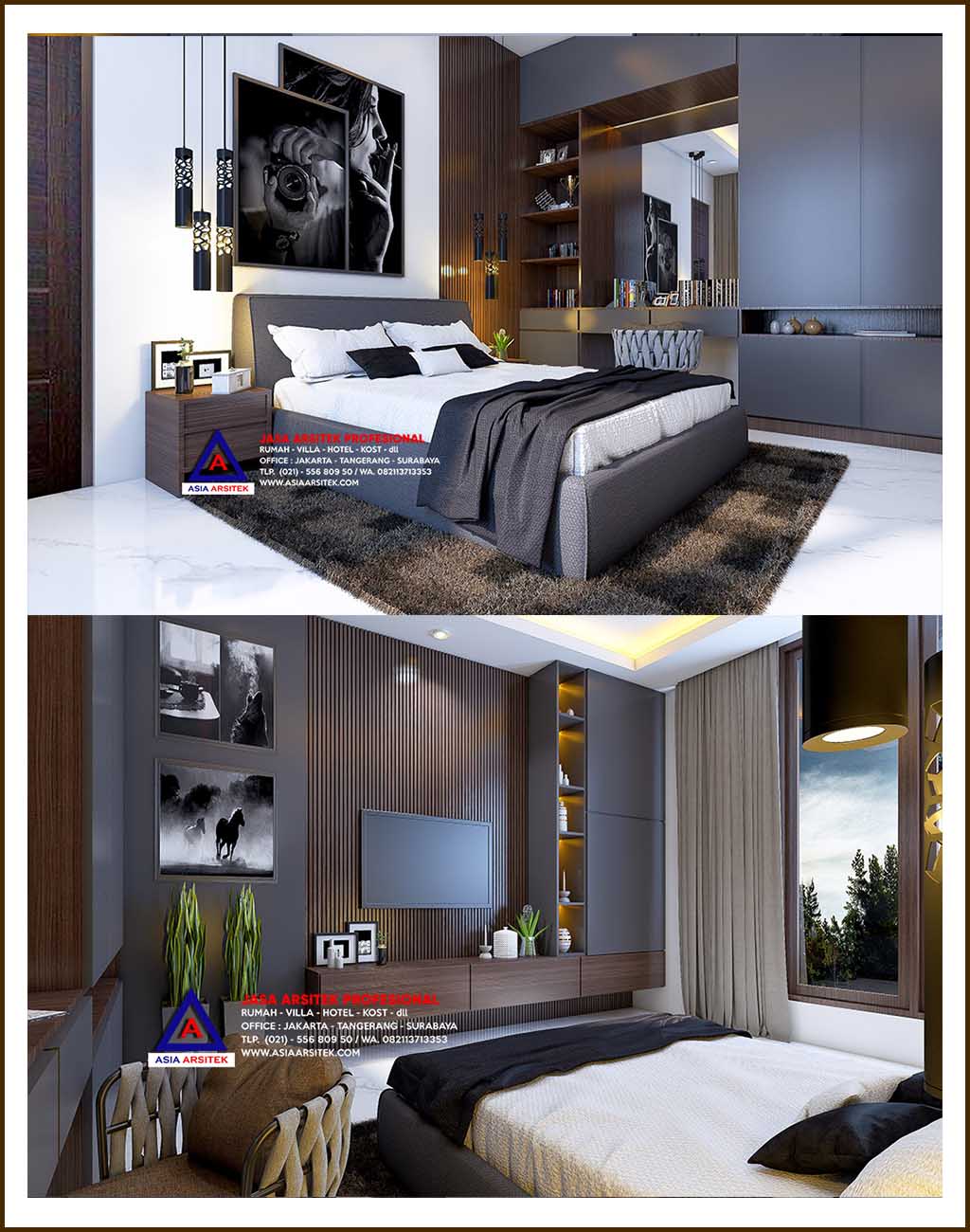 Desain Interior Rumah Mewah Minimalis 3 Lantai Di Tebet Jakarta Selatan