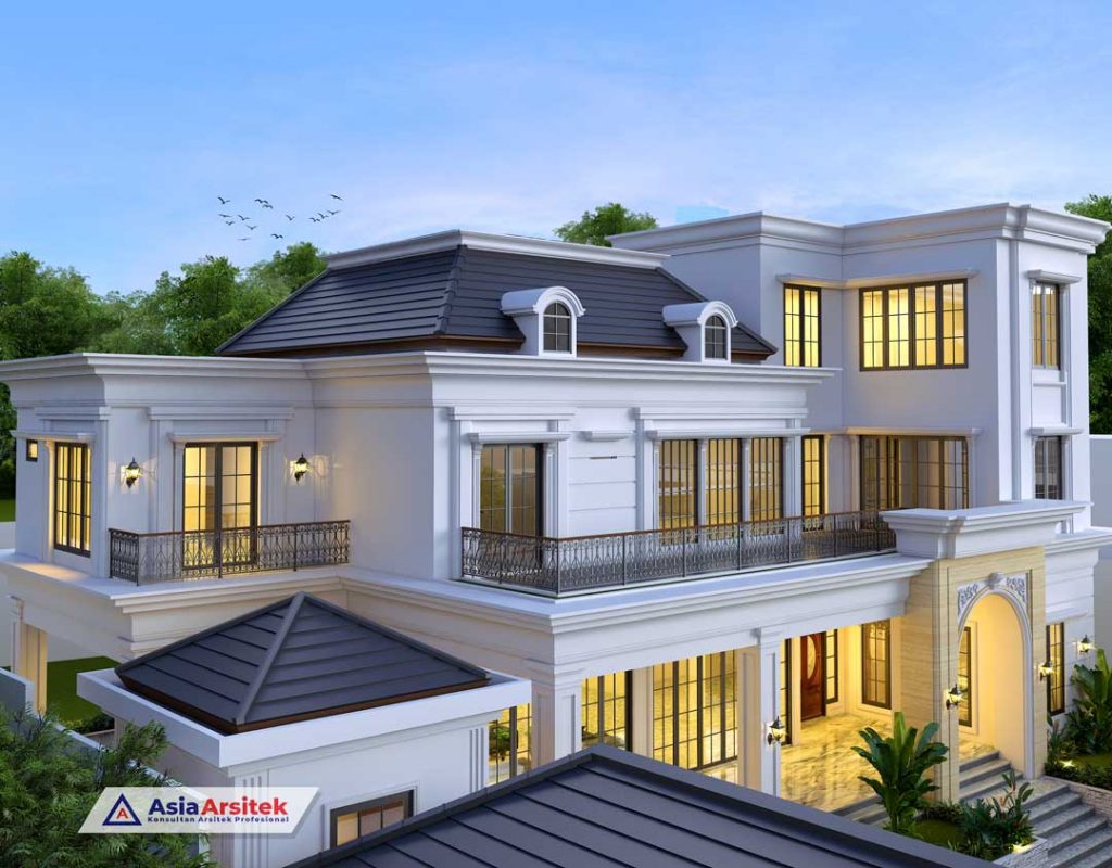 Jasa Arsitek Desain Gambar Villa Tropis Mewah Di Lembang Bandung