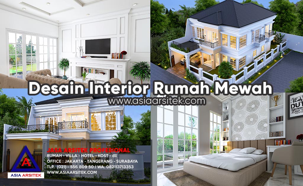 Jasa Arsitek Desain Interior Rumah Mewah Tropis Di Pekayon Bekasi (Ruang Keluarga, Ruang Tidur Utama, Ruang Tidur Anak)