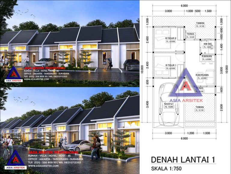 Jasa Arsitek Desain Perumahan Type 30/60 Minimalis Di Cikahuripan Cileungsi Bogor Jawa Barat