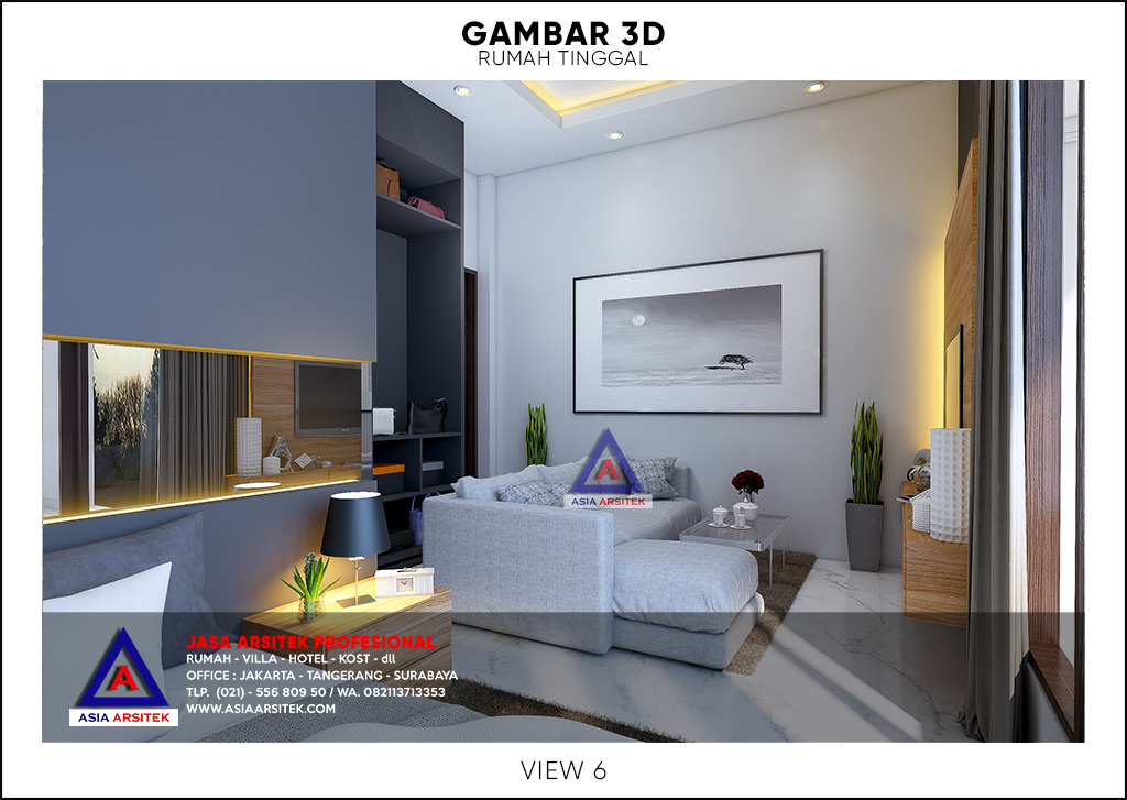 Estimasi Biaya Bangun Rumah Tinggal 2 Lantai Minimalis Modern 2020 2021
