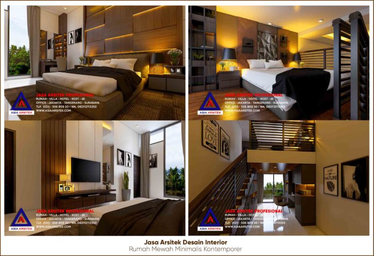 Jasa Arsitek Desain Interior Rumah Minimalis Kontemporer Di Pulomas Residence Jakarta Timur