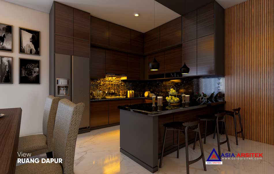 Jasa Arsitek Desain Interior Rumah Minimalis Kontemporer Pak Luthvi