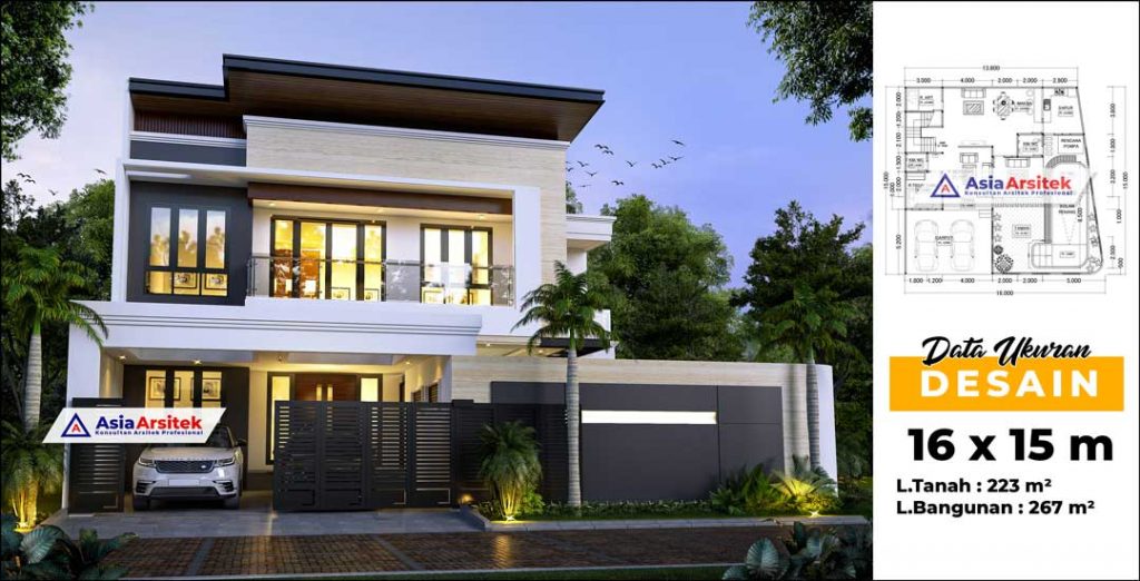 Jasa Arsitek Desain Rumah Tinggal Minimalis 2 Lantai Di Tanah Sereal Bogor