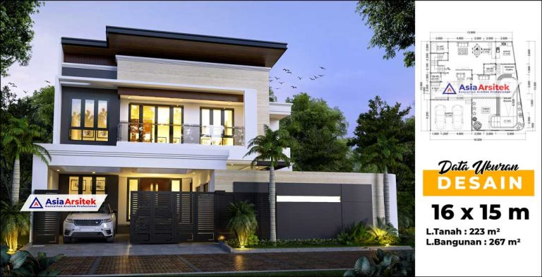 Jasa Arsitek Desain Rumah Tinggal Minimalis 2 Lantai Di Tanah Sereal Bogor