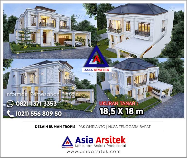 Jasa Desain Rumah Tropis Mewah di Nusa Tenggara Barat