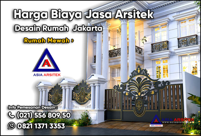 Harga Biaya Jasa Arsitek Desain Rumah di Jakarta