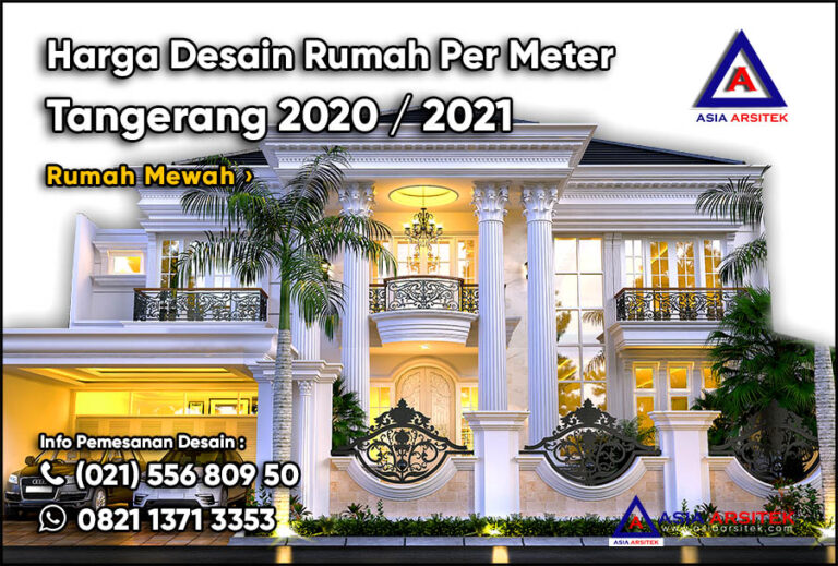 Harga Desain Rumah Per Meter Tangerang 2020 2021