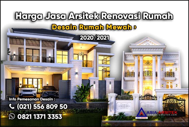 Harga Jasa Arsitek Renovasi Rumah 2020 2021