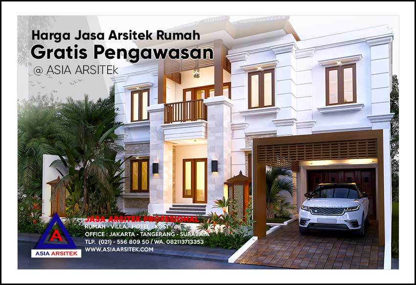 Harga Jasa Arsitek Rumah Gratis Pengawasan 2020