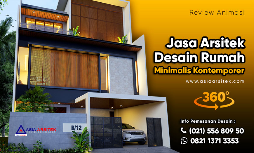 Review Jasa Arsitek Exterior & Interior Desain Rumah 3 lantai Ibu Sherlita Di Menteng Jakarta Pusat