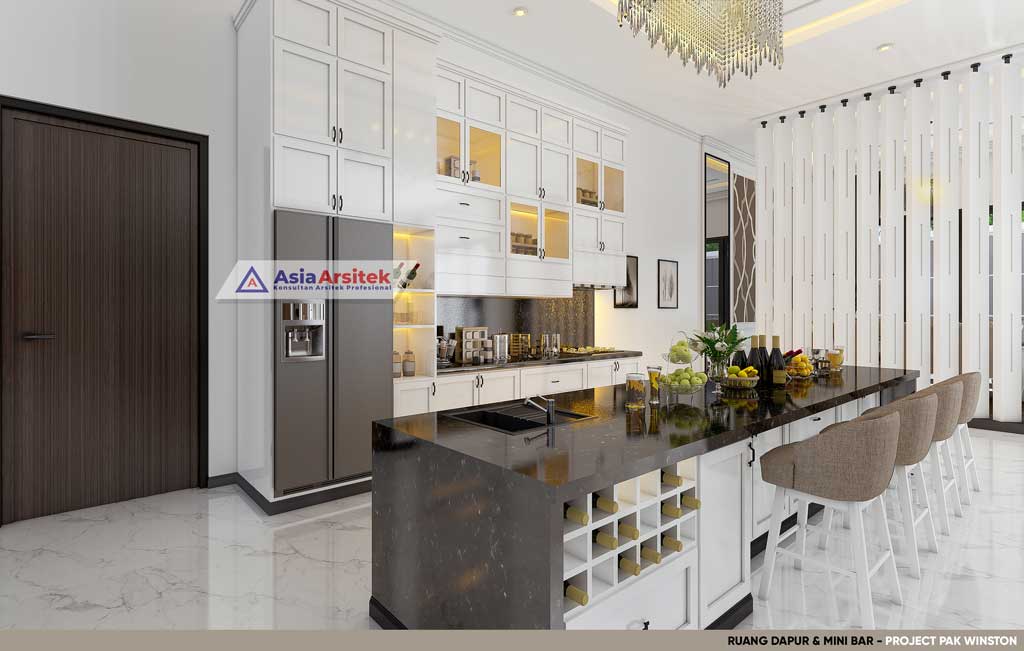 Jasa Arsitek Desain Rumah Mewah Tropis Modern di Kembangan Jakarta Barat