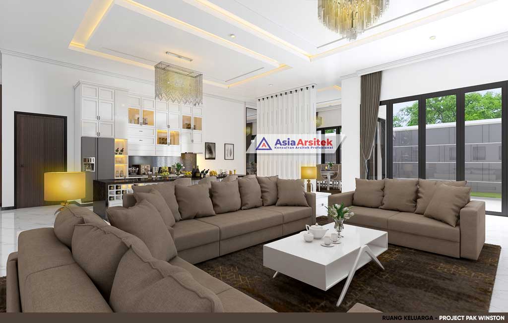 Jasa Arsitek Desain Rumah Mewah Tropis Modern di Kembangan Jakarta Barat