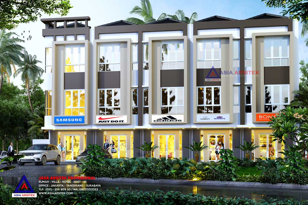 Jasa Arsitek Desain Ruko 3 Lantai di Pekapuran Depok