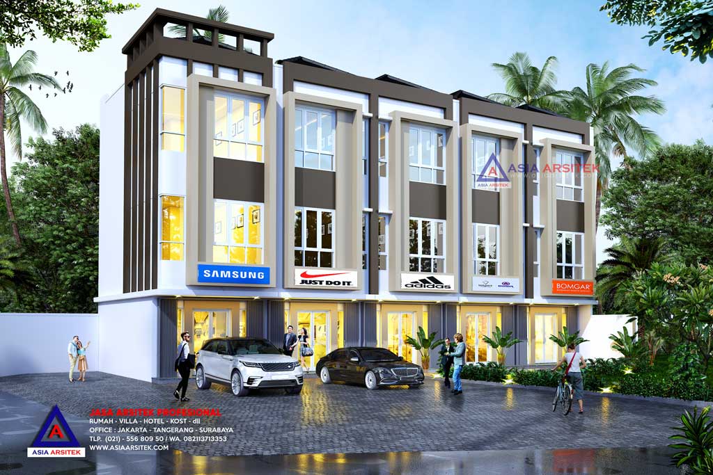 Jasa Arsitek Desain Ruko 3 Lantai di Pekapuran Depok