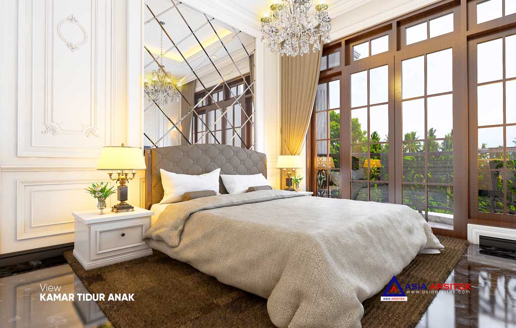 Jasa Arsitek Desain Rumah Classic Mewah di Kebayoran Lama Jakarta Selatan