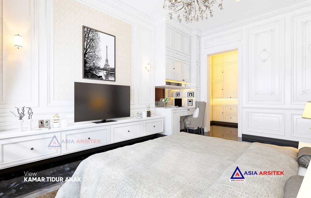 Jasa Arsitek Desain Rumah Classic Mewah di Kebayoran Lama Jakarta Selatan
