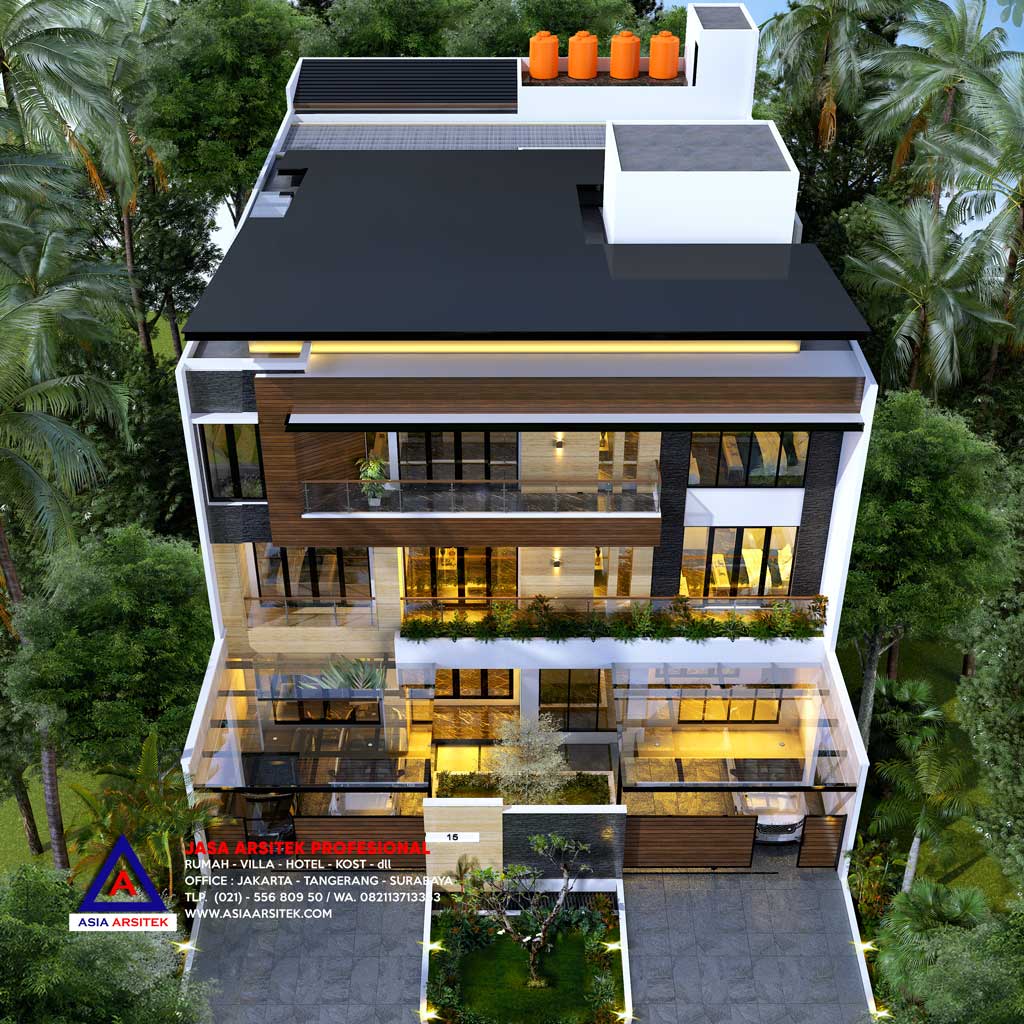 Jasa Arsitek Desain Rumah Mewah Minimalis Kontemporer di Ancol Pademangan Jakarta Utara