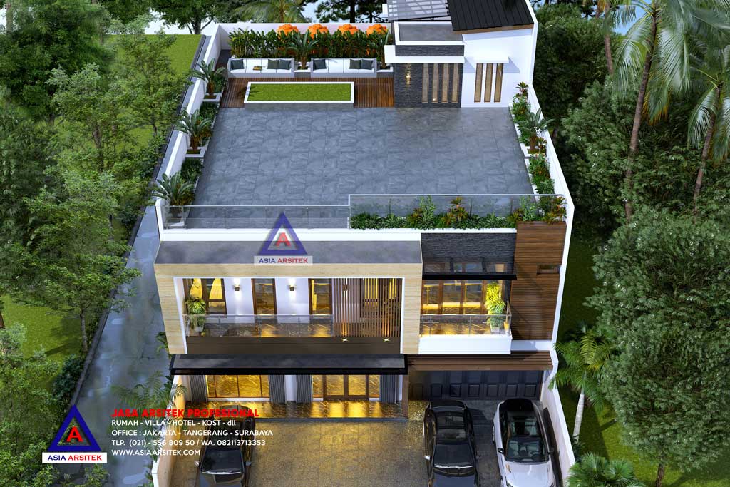 Jasa Arsitek Desain Rumah Mewah Minimalis Kontemporer di Sumbawa Barat Nusa Tenggara Barat