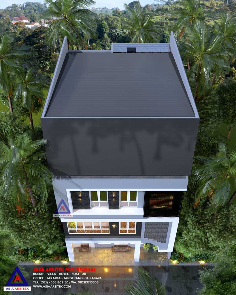 Jasa Arsitek Desain Rumah Kost 4 Lantai di Menteng Jakarta Pusat
