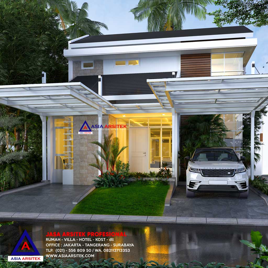 Desain Rumah Minimalis 2 Lantai