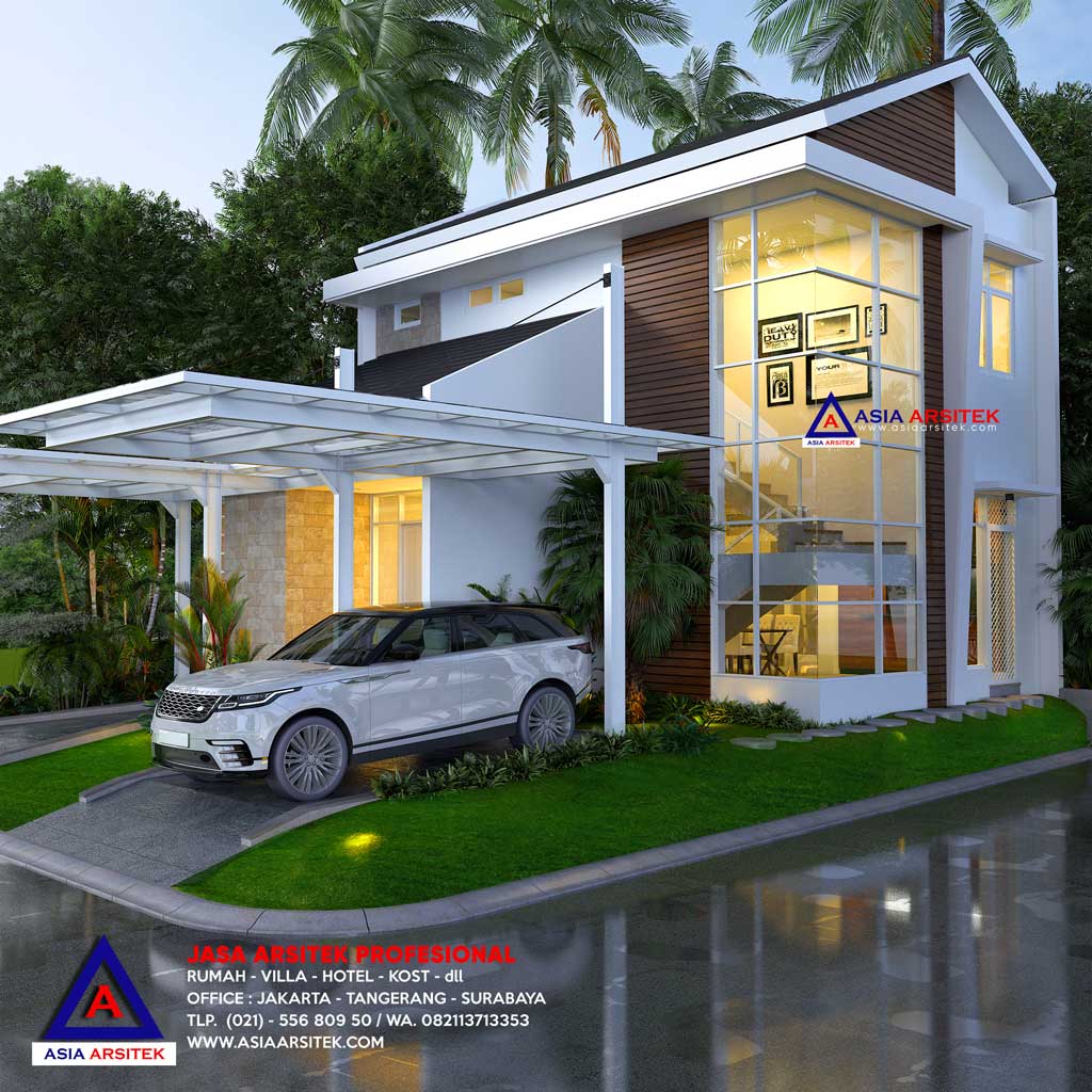 Desain Rumah Minimalis 2 Lantai