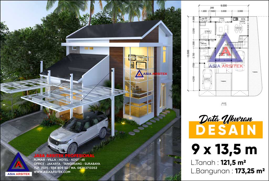 Desain Rumah Minimalis 2 Lantai