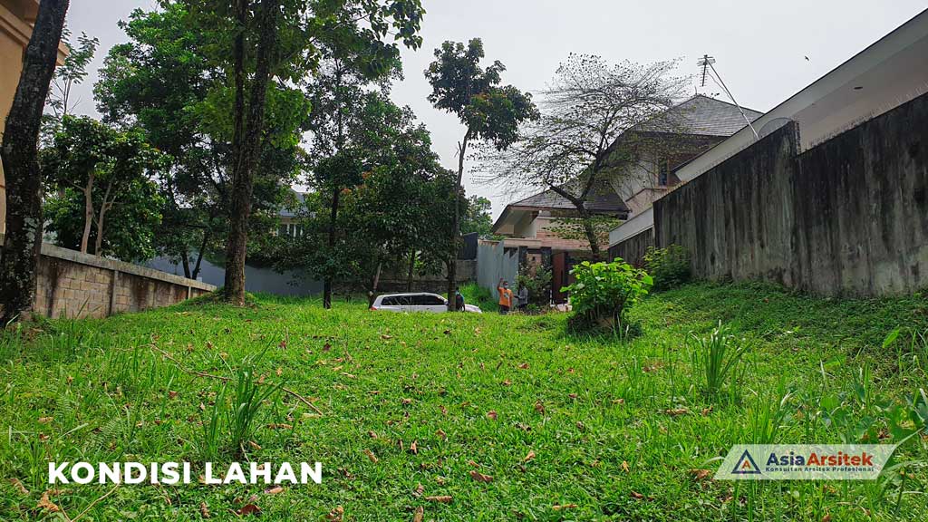 Desain Rumah Mewah Classic Tropis Mediterania di Lahan 12 x 25 meter