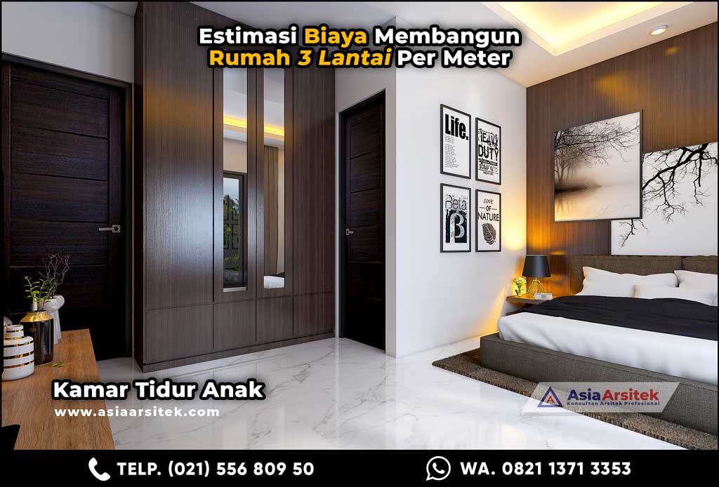 Estimasi Biaya Membangun Rumah 3 Lantai Per Meter Tahun 2021 2022