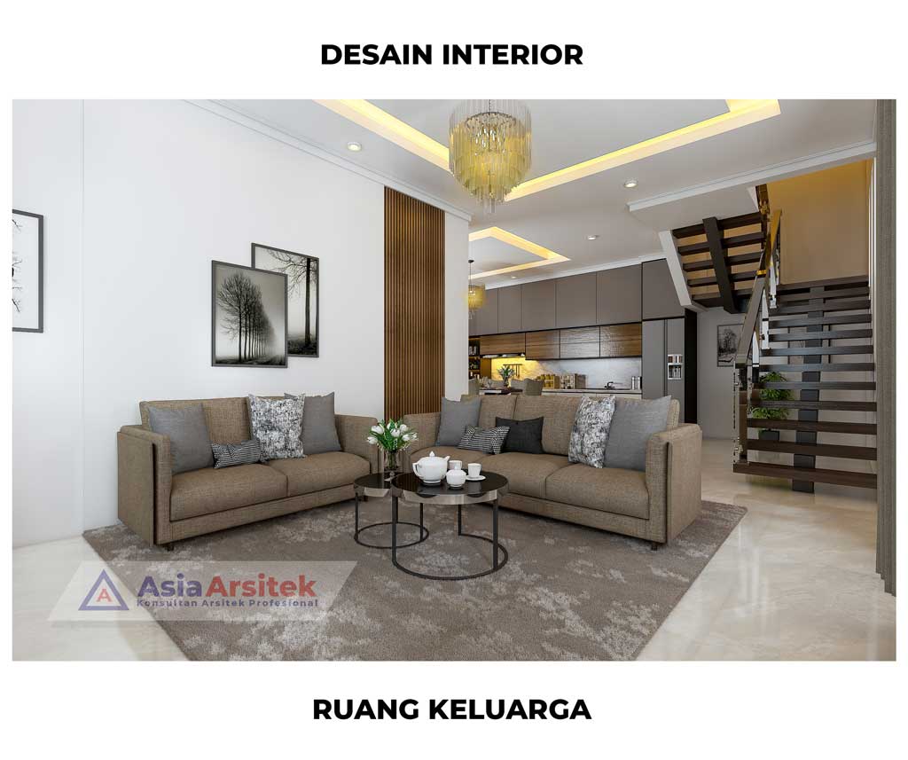 Hitungan Biaya Desain & Biaya Bangun Desain Rumah Hook Minimalis Kontemporer 2 Lantai