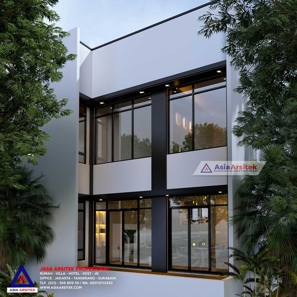 Jasa Arsitek Desain Rumah 2 Lantai Minimalis Modern di Pluit Jakarta Utara
