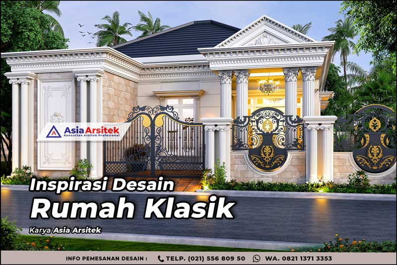 Inspirasi Desain Rumah Klasik