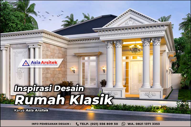 Inspirasi Desain Rumah Klasik
