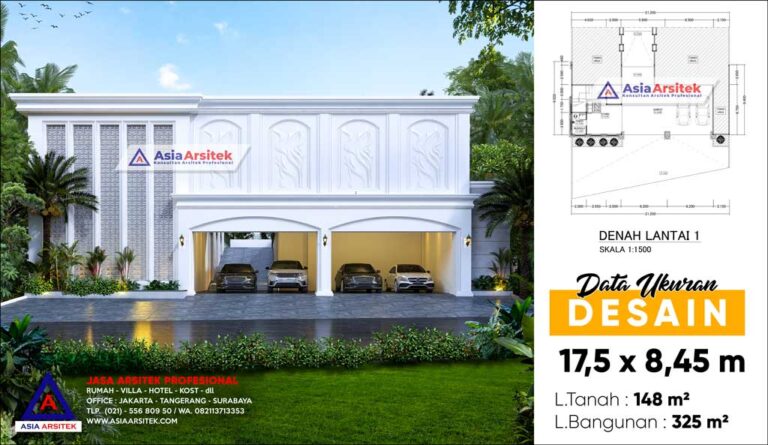Jasa Arsitek Desain Rumah 2 Lantai Style Mediterania di Kota Cilegon Banten