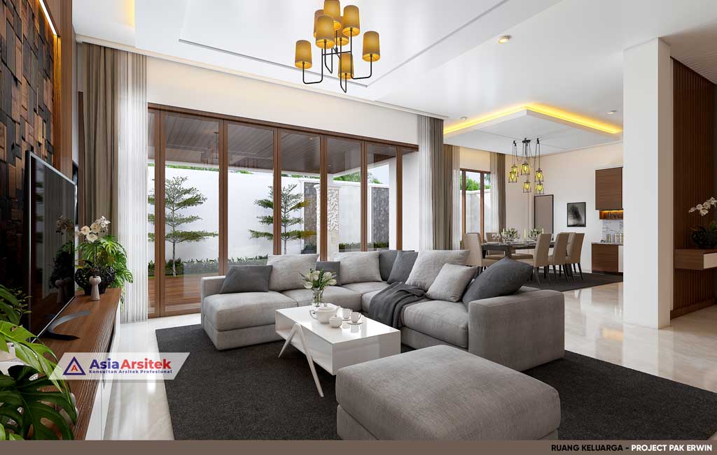 Jasa Arsitek Desain Rumah 2 Lantai Tropis Modern di Kelapa Indah Tangerang