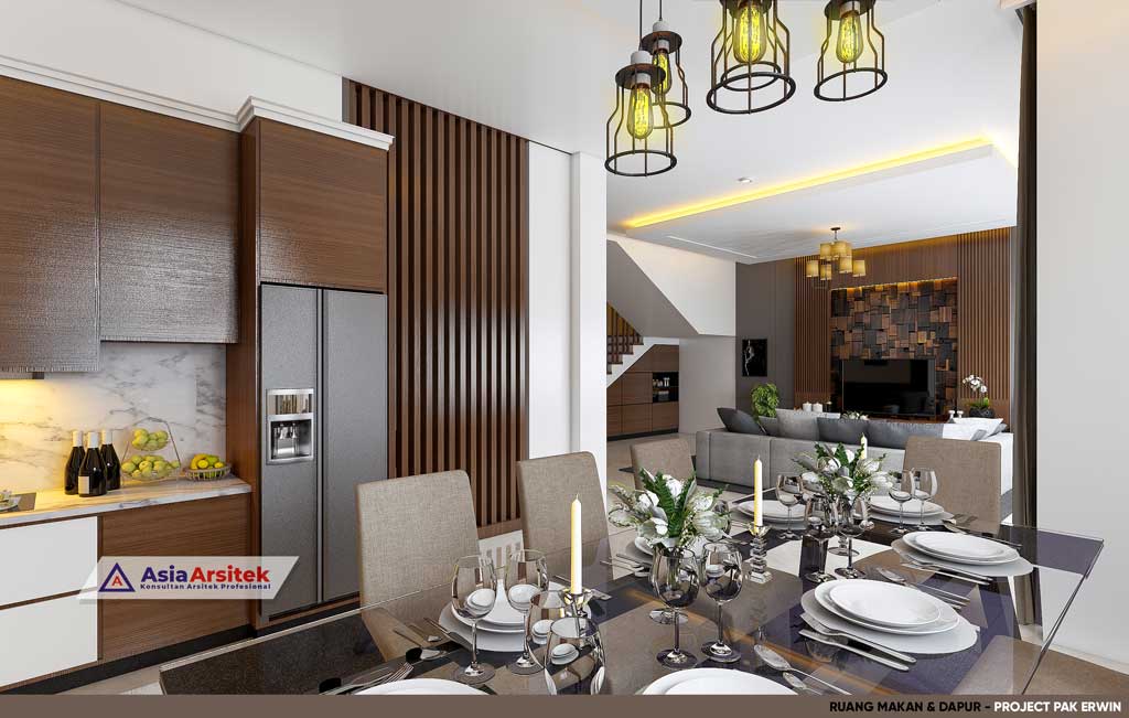 Jasa Arsitek Desain Rumah 2 Lantai Tropis Modern di Kelapa Indah Tangerang