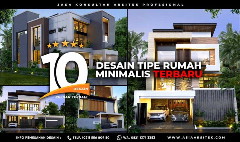 Desain Tipe Rumah Minimalis Terbaru 2021 2022 | Lengkap Dengan Denah
