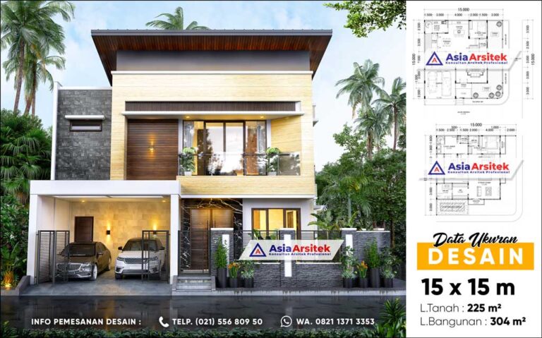 Jasa Arsitek Desain Rumah Mewah Hook Minimalis 2 Lantai di Ciputat Tangerang Selatan